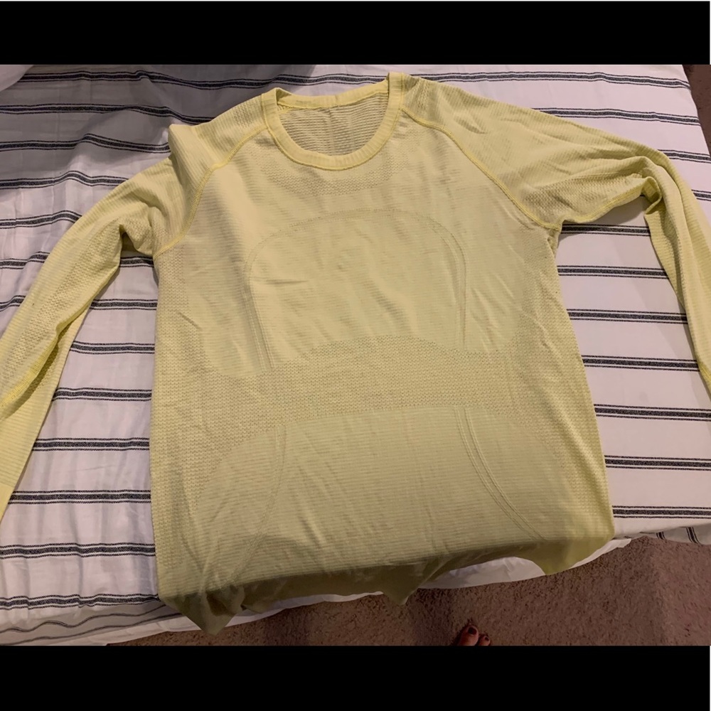 Lululemon Yellow Swift Long Sleeve